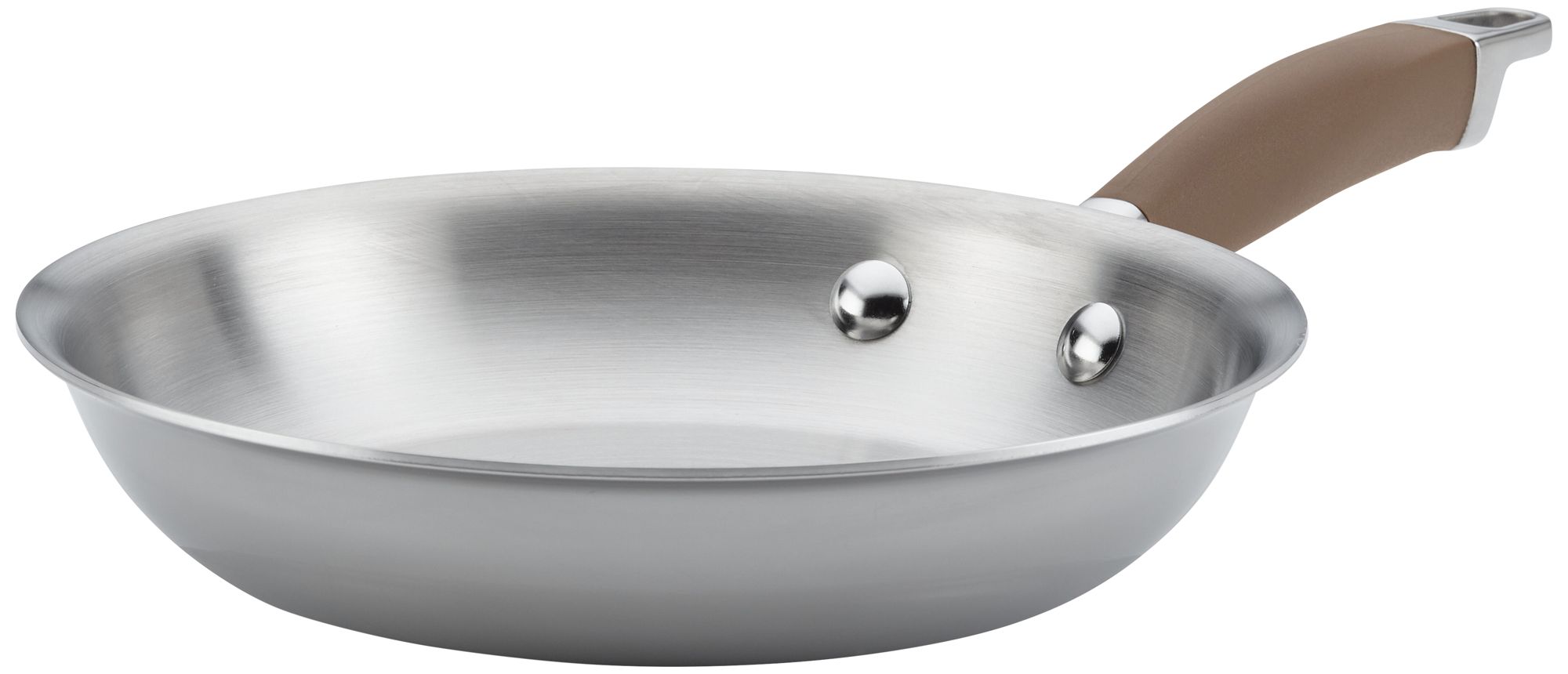 Anolon Tri-Ply Bronze Stainless Steel 8 1/2" French Skillet