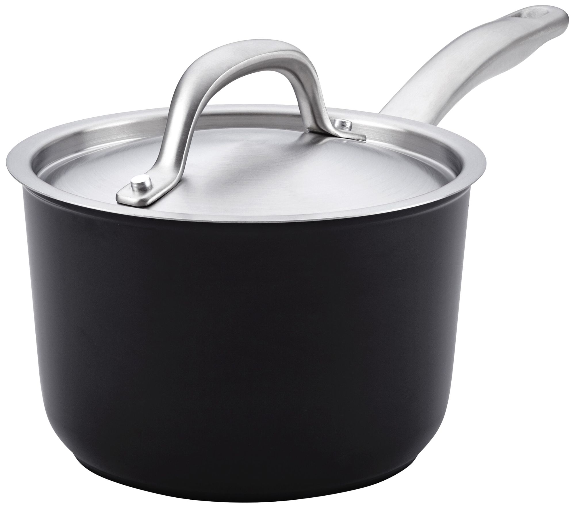 Circulon Ultimum Black 2-Quart Nonstick Covered Saucepan