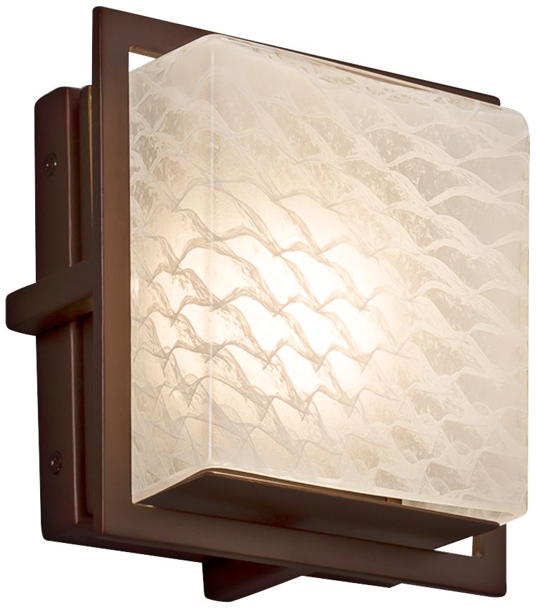 Fusion Avalon 6 1/2" High Dark Bronze LED Outdoor Wall Light
