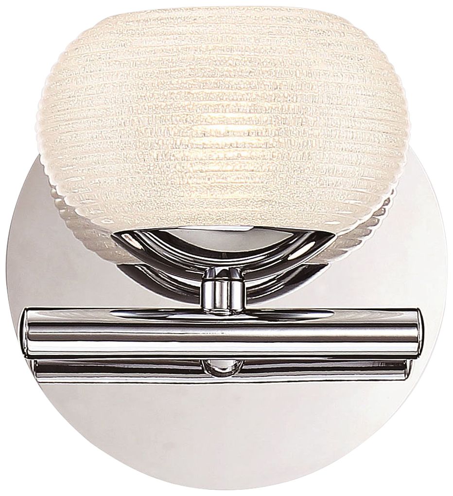 Eurofase Marche 5 1/2" High Chrome LED Wall Sconce