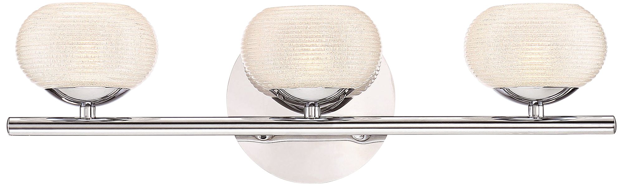 Eurofase Marche 19 1/4" Wide Chrome 3-LED Bath Light