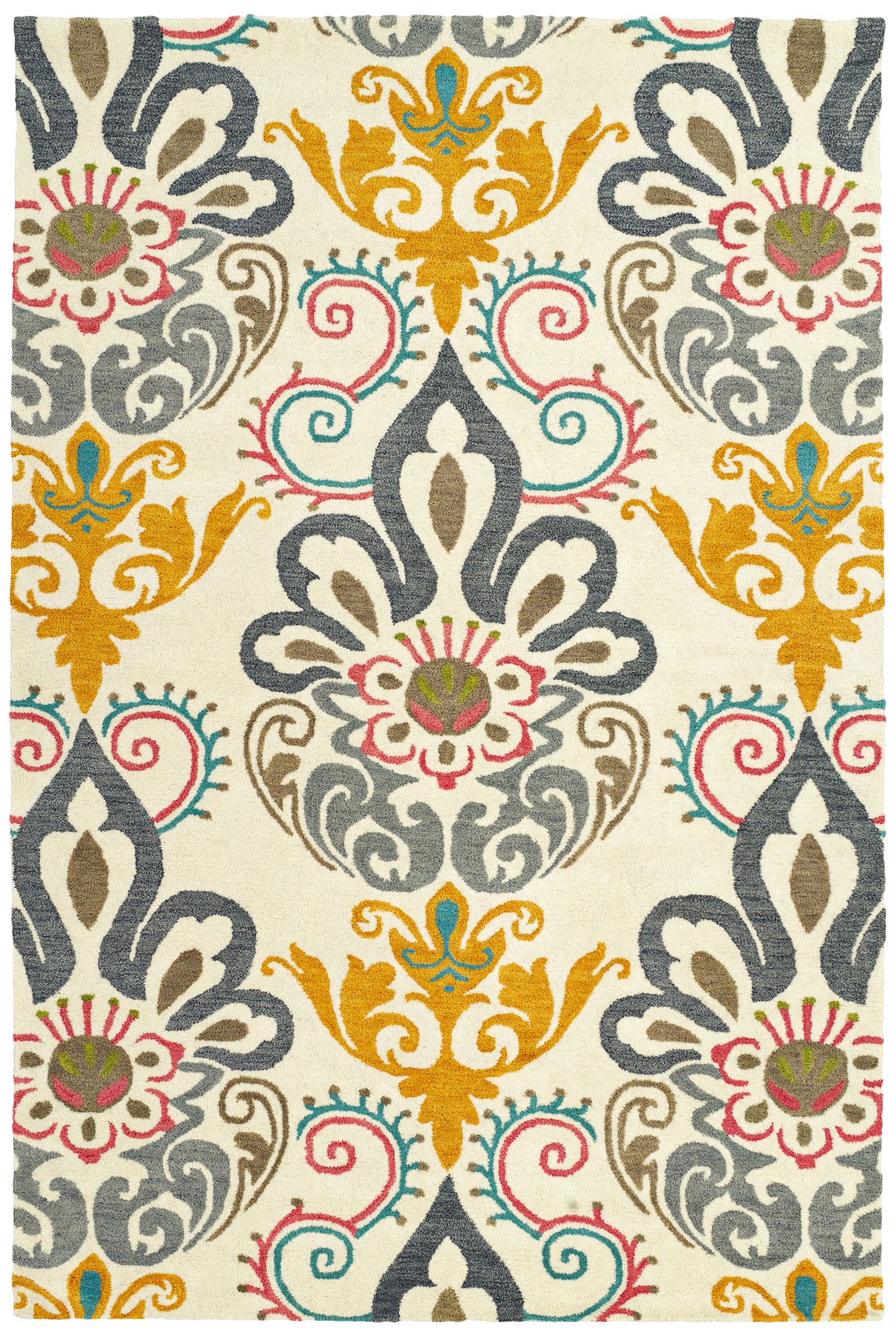 Global Inspiration GLB11-86 Multi-Color Area Rug 