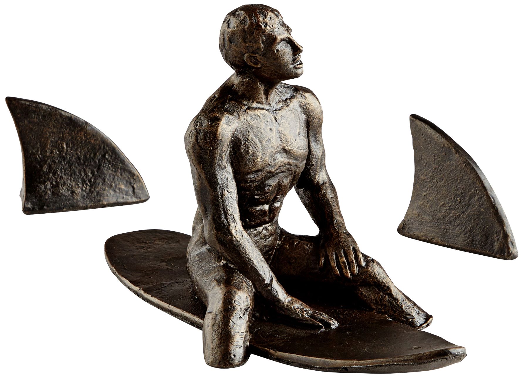 Cyan Design Cowabunga 13 1/2" Wide Iron Surfer Figurine