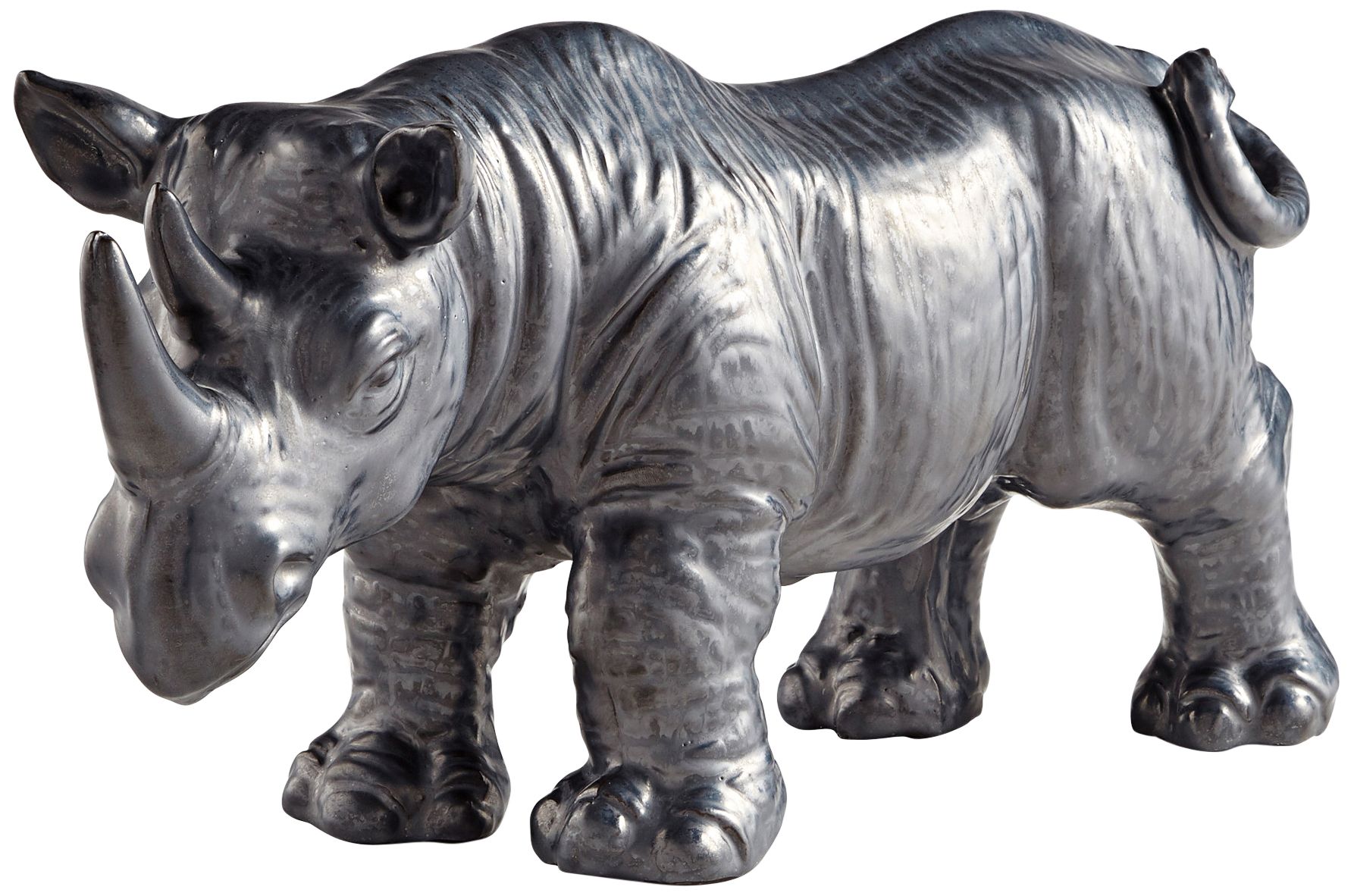 Cyan Design Rhine 22" Wide Bronze Ceramic Figurine