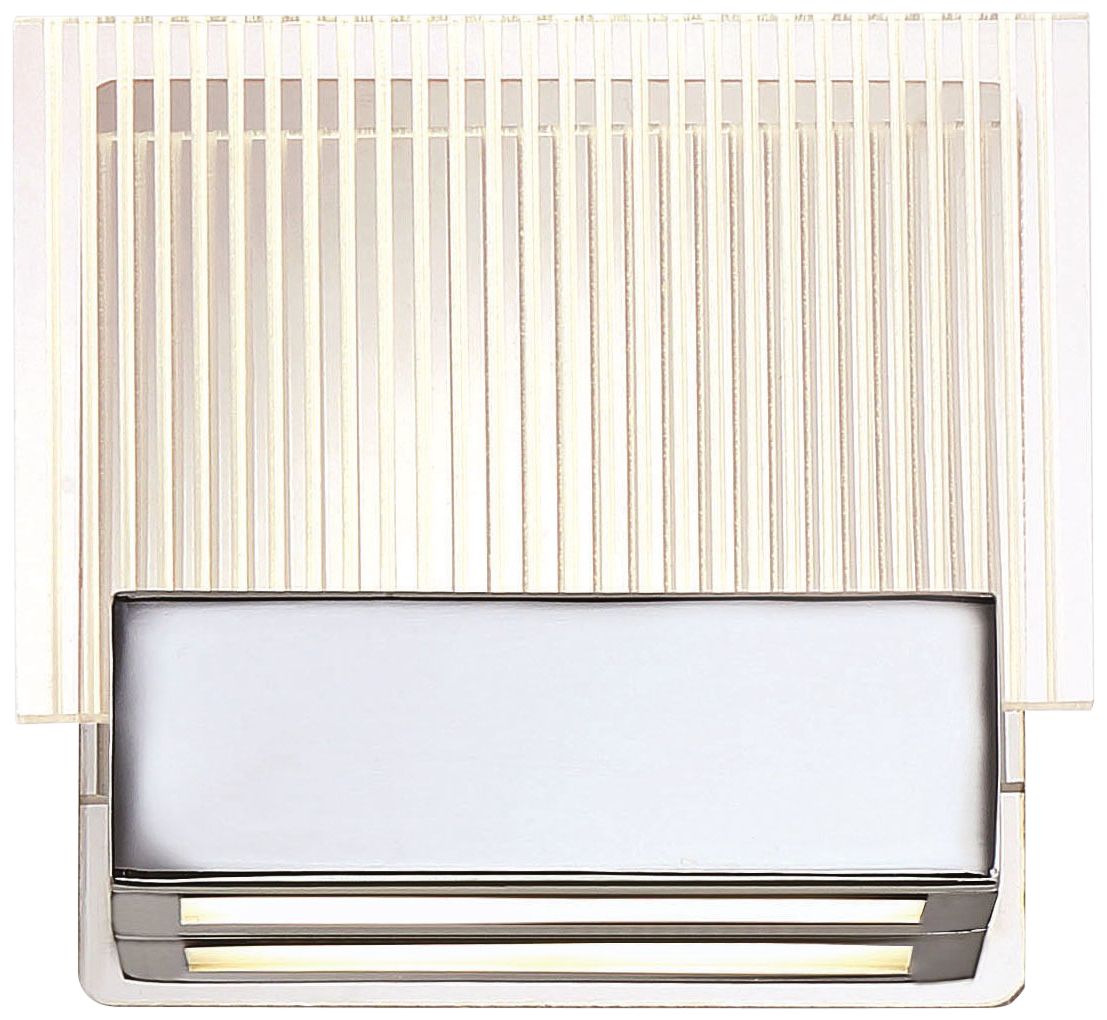 Eurofase Sonic 5 1/4" High Chrome LED Wall Sconce