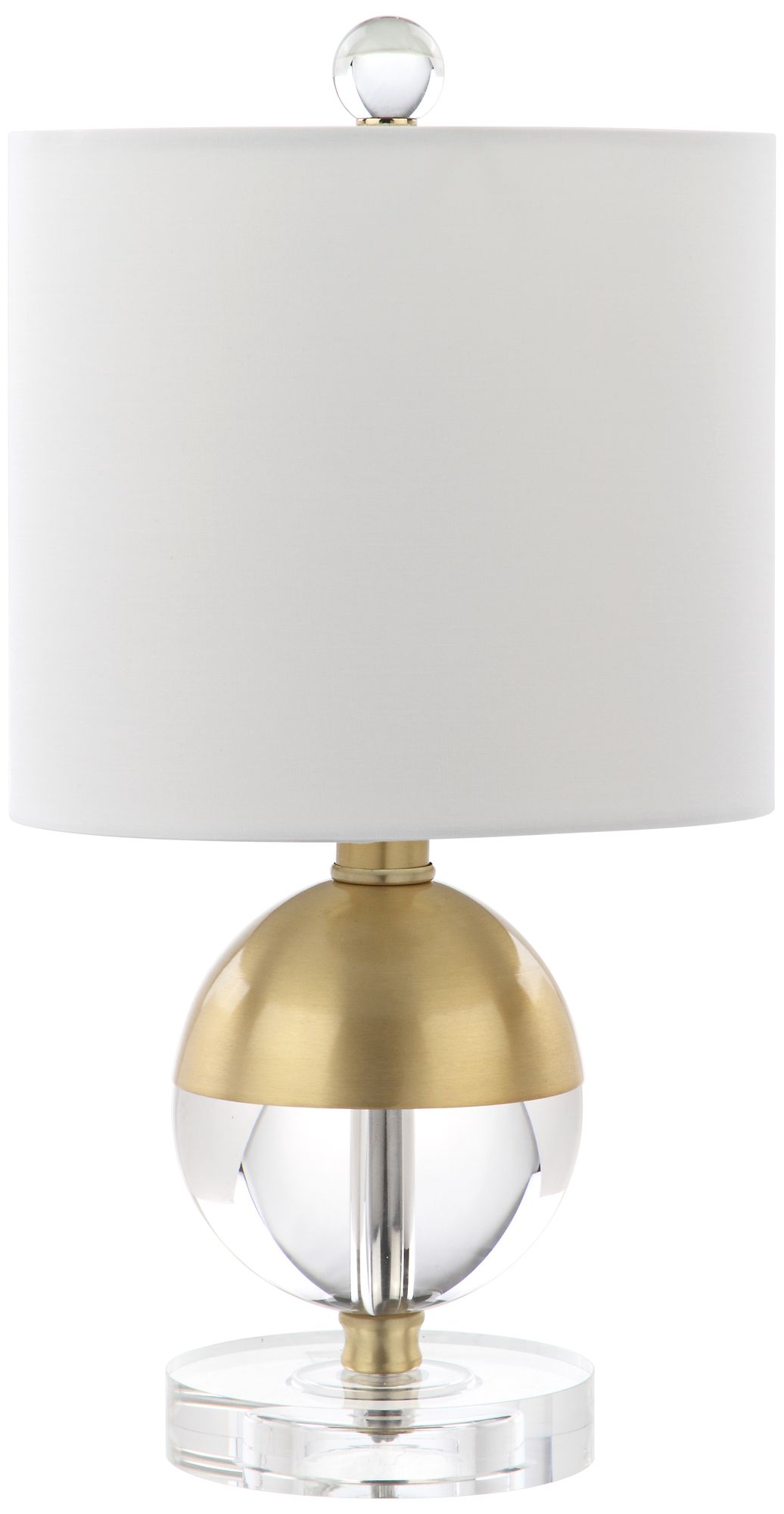 McFarland 15" High Crystal Ball Accent Table Lamp