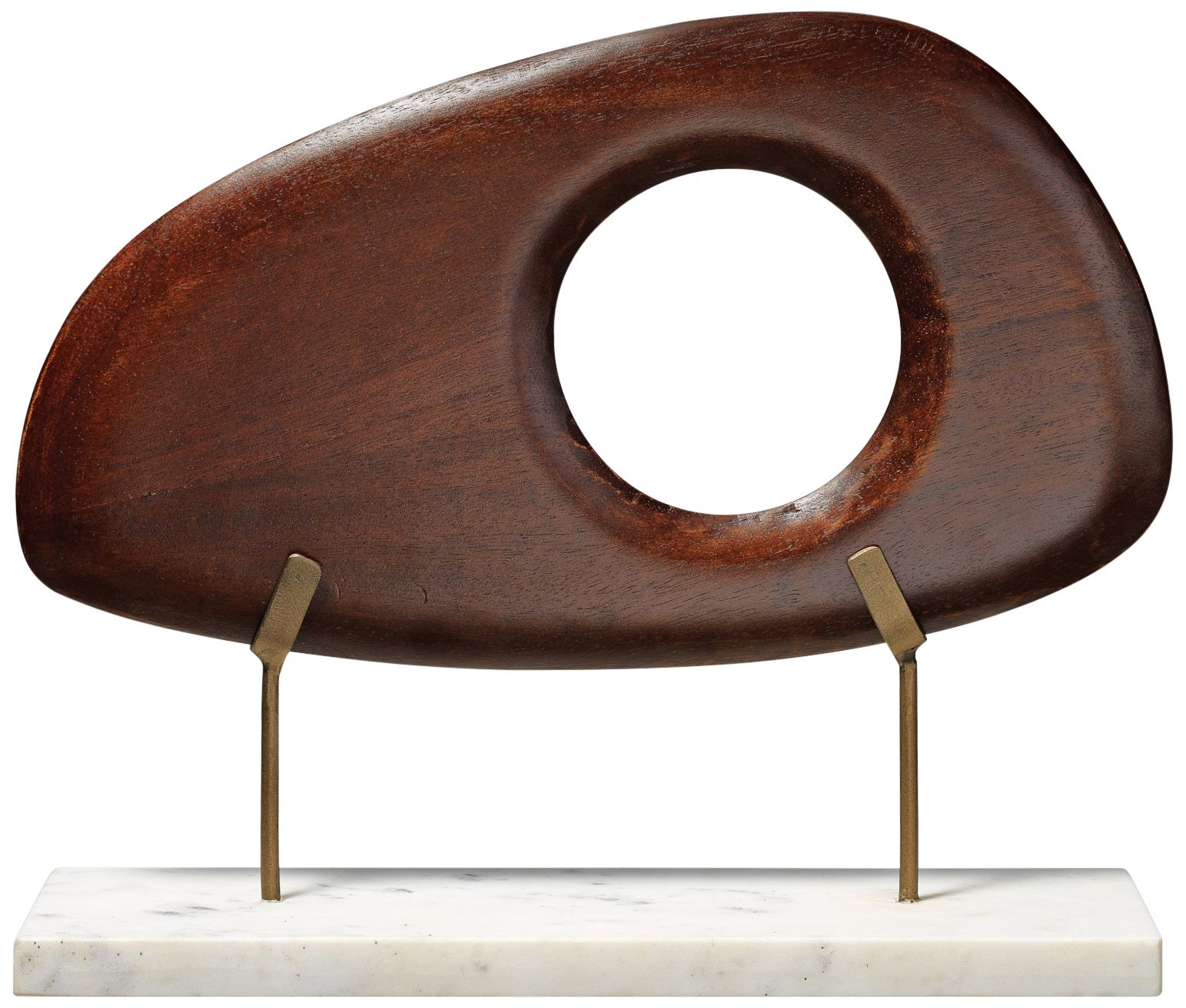 Betty 14" Wide Mid-Century Modern Wood Sculpture