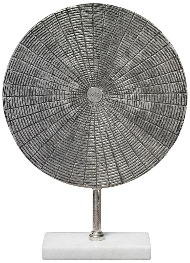 Jamie Young Pharaoh 18 1/2" High Silver Modern Sculpture