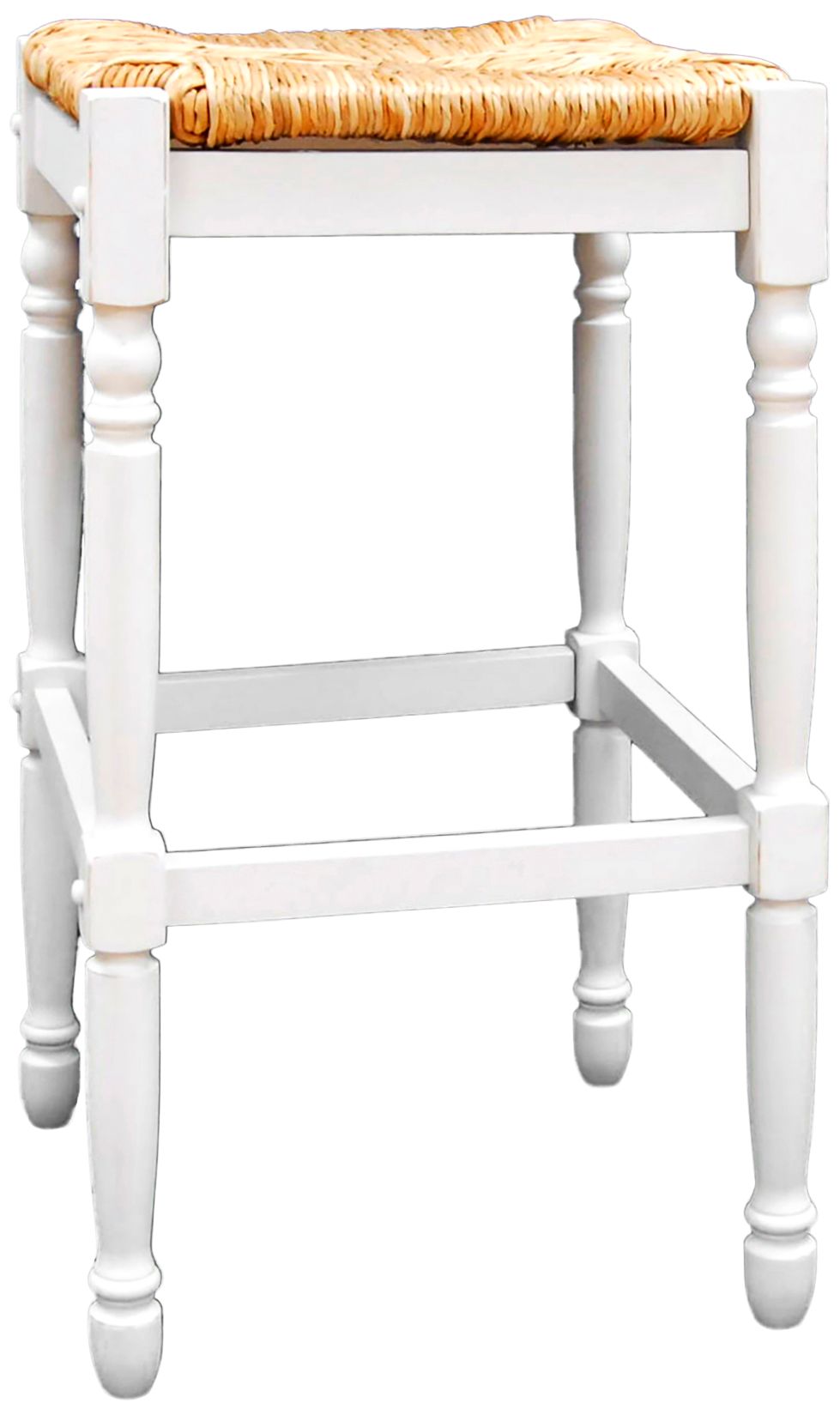 Thomasville 29 1/4" Antique White Barstool