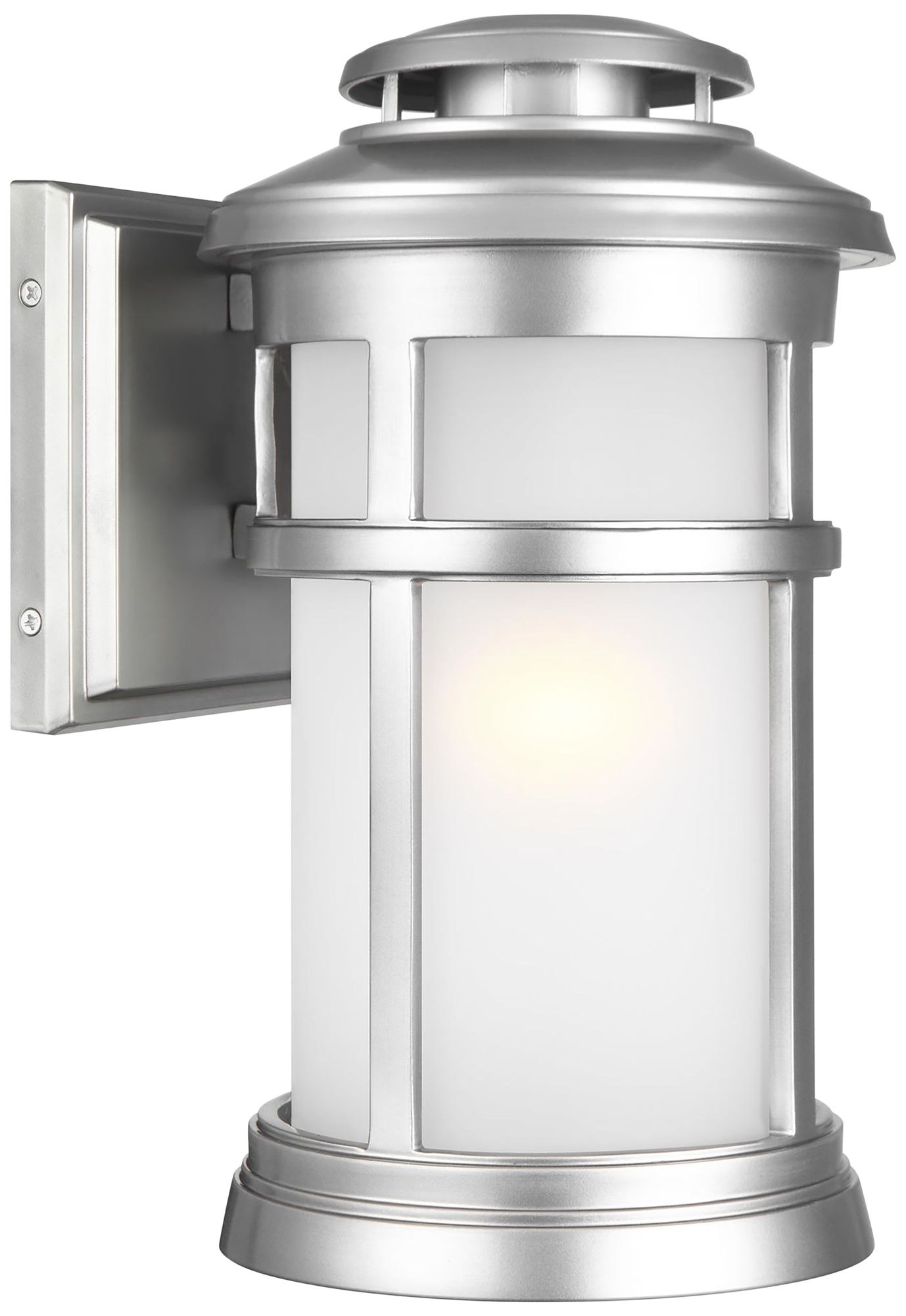 Feiss Newport 13"H Painted Brushed Steel Outdoor Wall Light