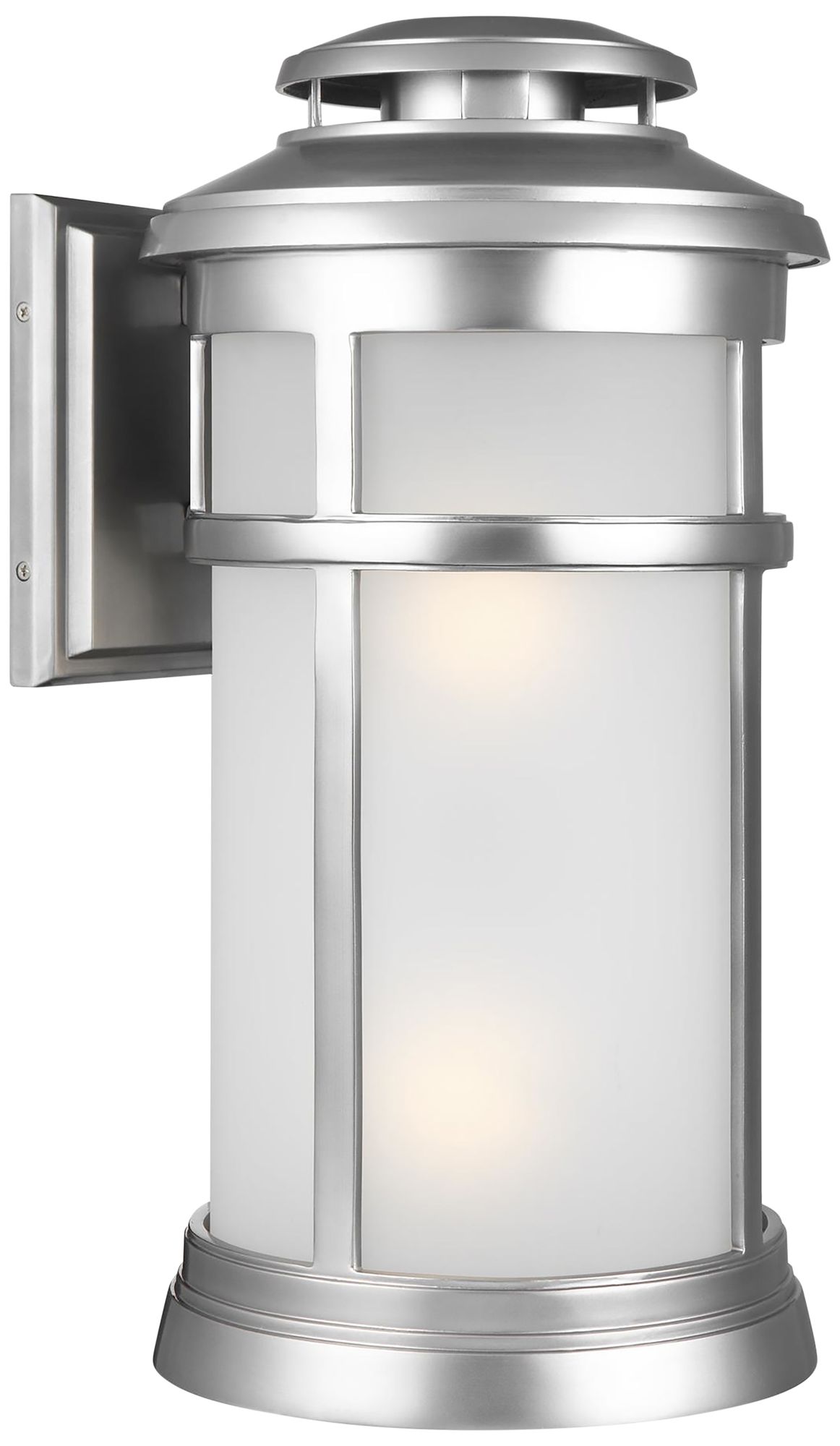 Feiss Newport 20"H Painted Brushed Steel Outdoor Wall Light