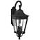 Feiss Cotswold Lane 30" High Black Outdoor Wall Light