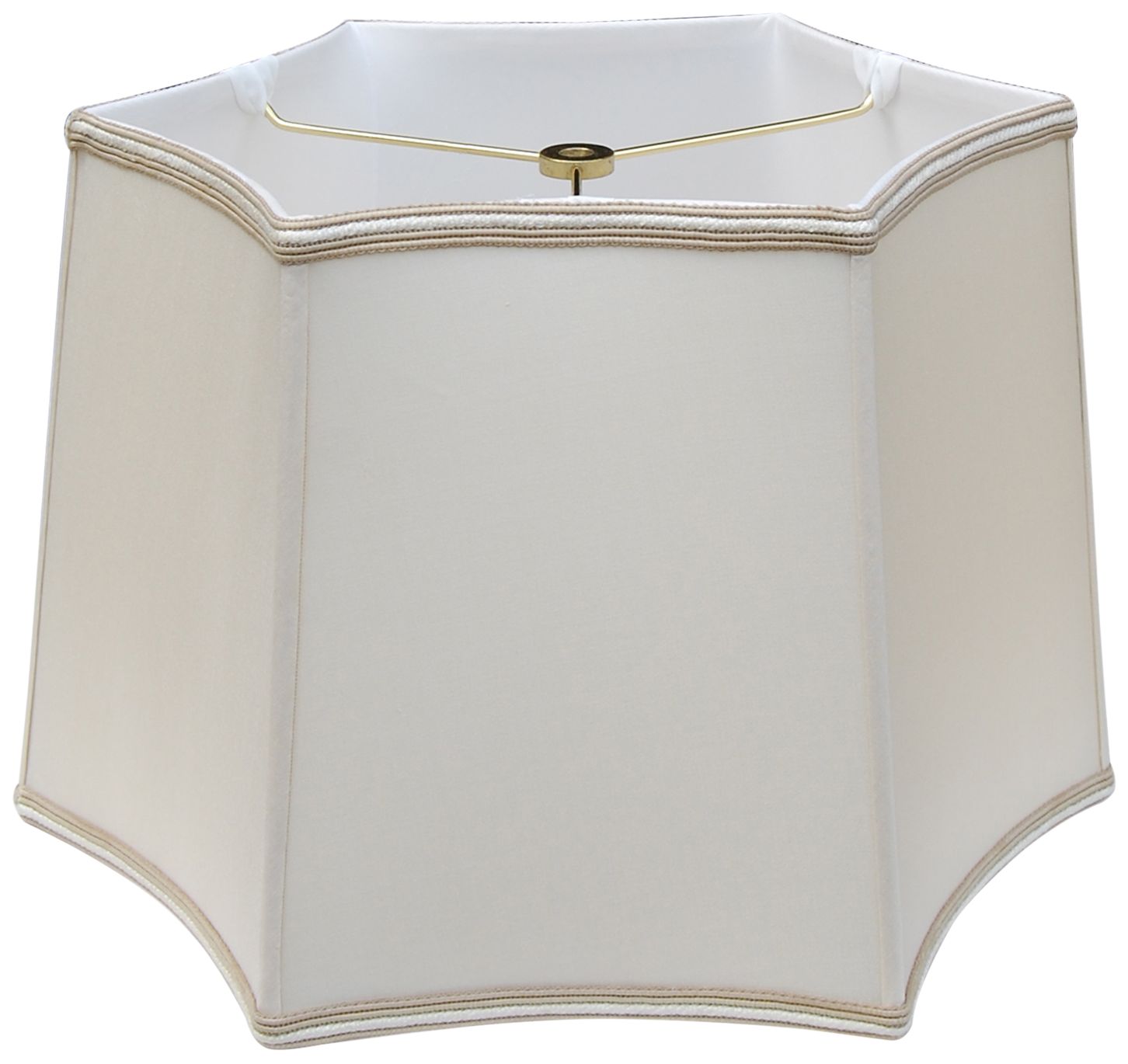 Retro Egg Shell Hexagon Lamp Shade 13x15x10 (Spider) 37V76 Lamps Plus