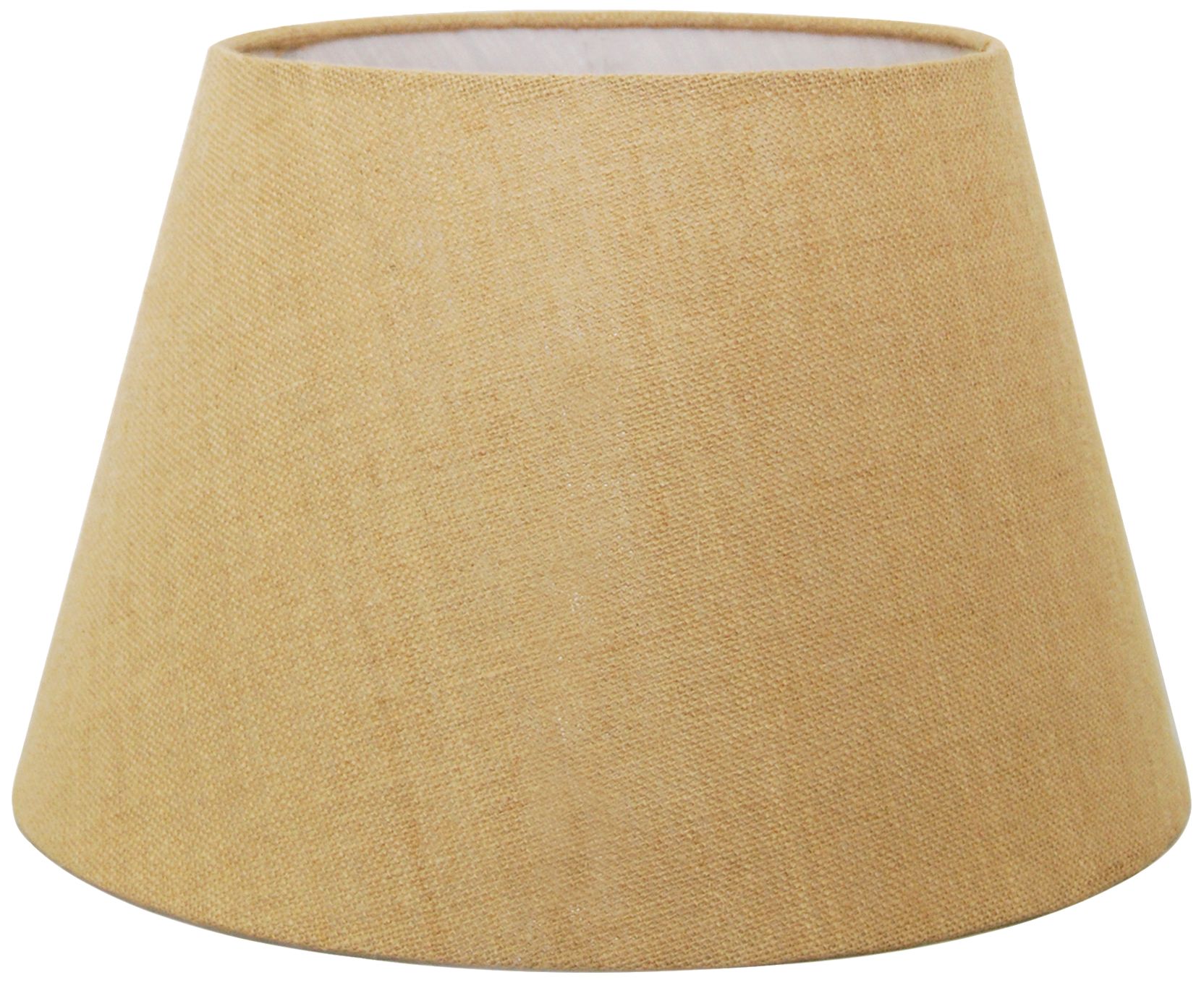 British Burlap Empire Hardback Lamp Shade 10x14x10 (Spider)