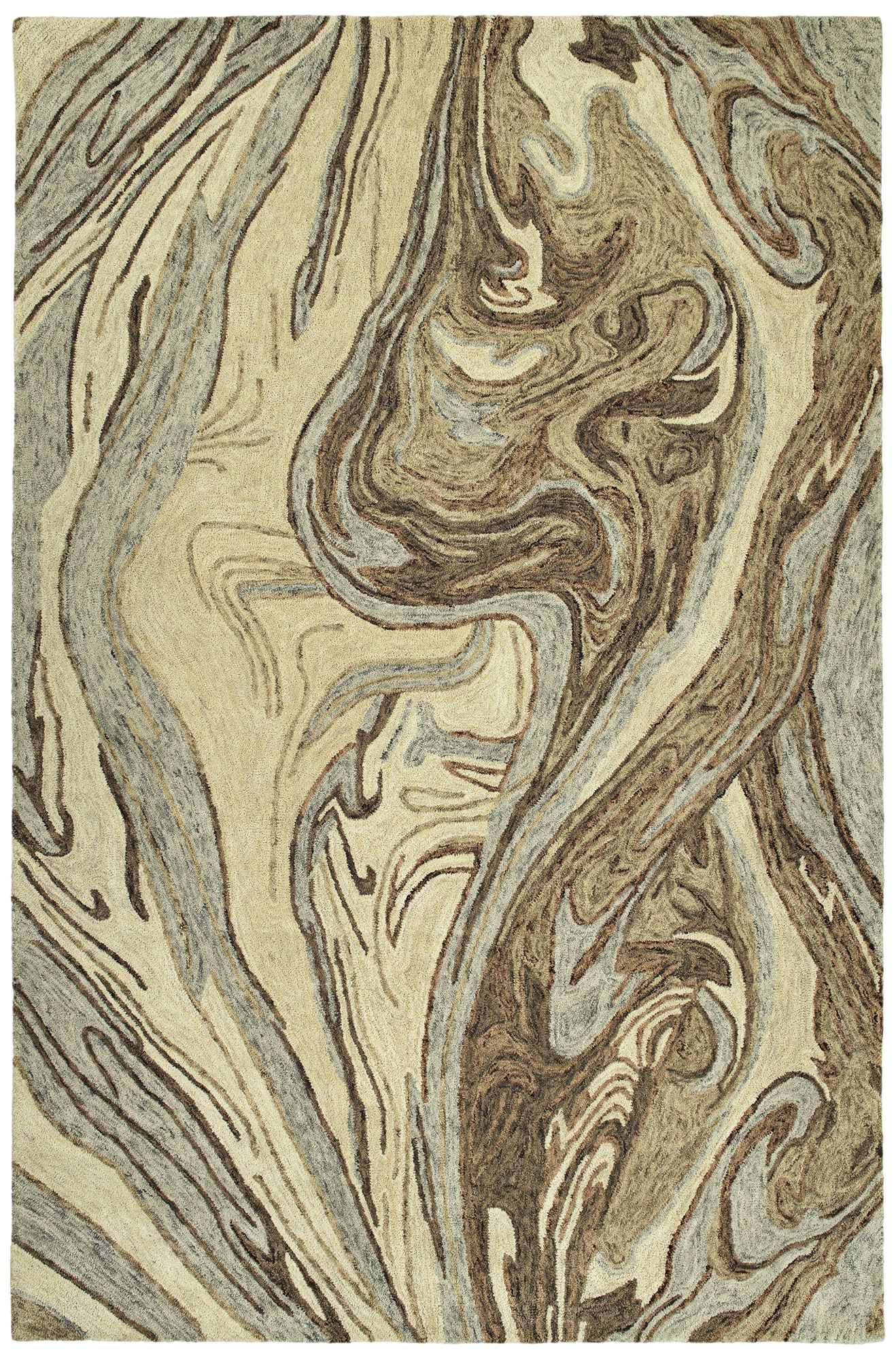 Kaleen Marble MBL02-29 Sand Wool Area Rug 
