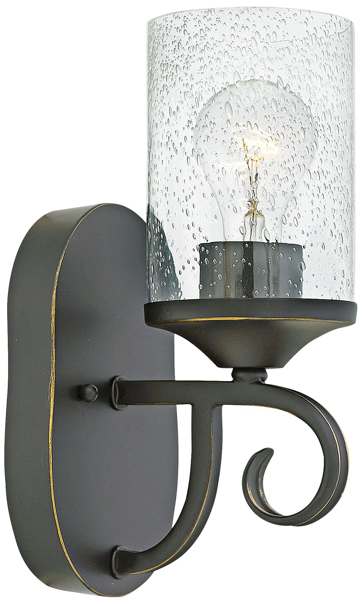 Hinkley Casa 11 1/4" High Olde Black Wall Sconce