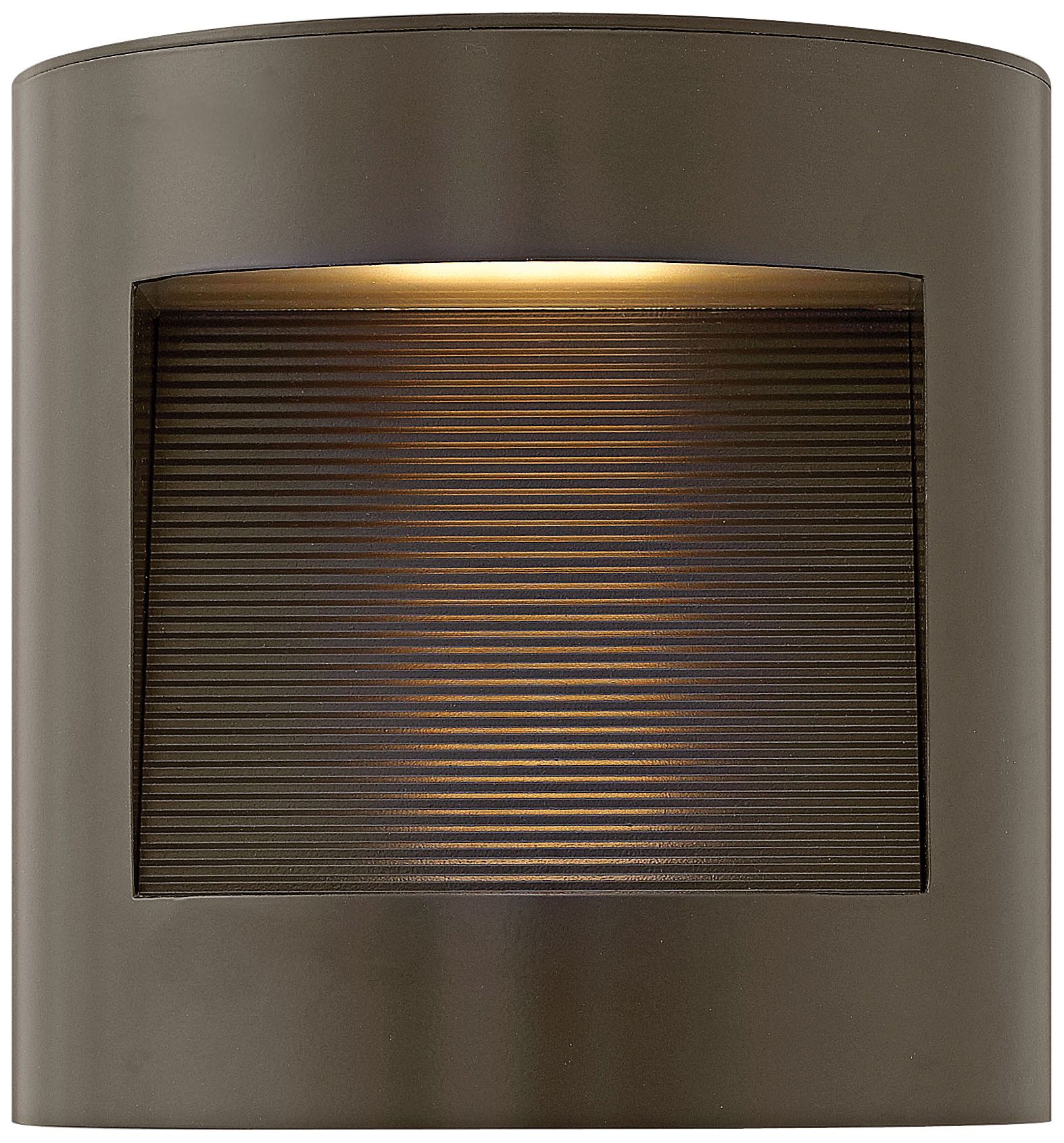 Hinkley Luna 9" High Bronze LED Outdoor Wall Light