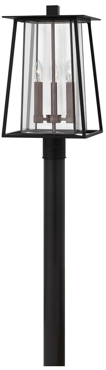 Hinkley Walker 20 3/4" High Black Outdoor Post Light