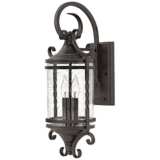 Hinkley Casa 21 1/2&quot; High Olde Black Traditional Outdoor Wall Light