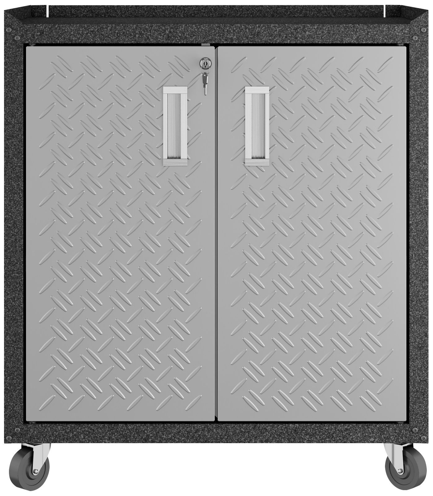 Fortress 30 1/4" Wide Metal 2-Door Garage Mobile Cabinet