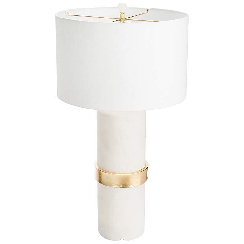 Couture Hermosa Frosted and Gold Leaf Table Lamp - #38J06 ...