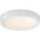 George Kovacs Puzo 8" Wide White LED Ceiling Light