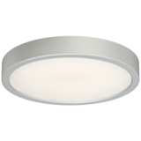 George Kovacs Puzo 10&quot; Wide Silver LED Ceiling Light