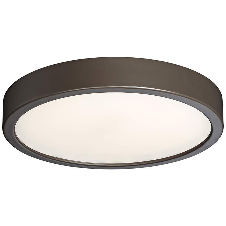 Image 2 George Kovacs Puzo 10" Wide Copper Bronze LED Ceiling Light
