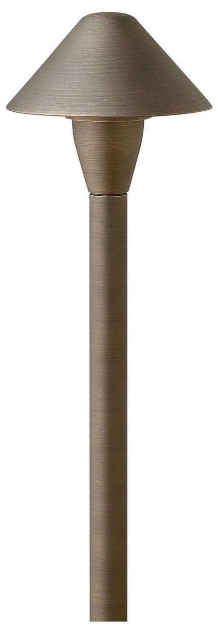 Hardy Island 15 1/4"H Matte Bronze Classic LED Path Light