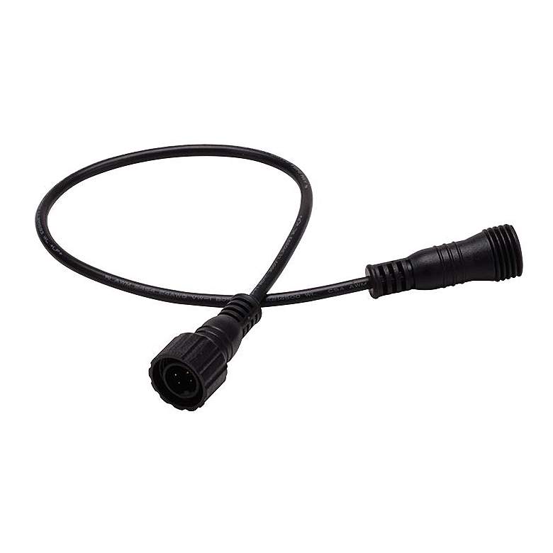 Image 1 WAC Magner 12" Black Joiner Cable for Landscape Tape Light