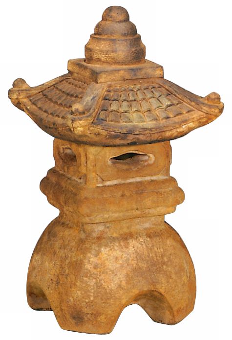Small Great Roof Lantern 18" High Pagoda Garden Accent