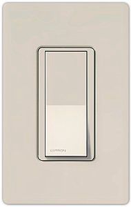 Lutron Diva Taupe SC Single Pole Switch