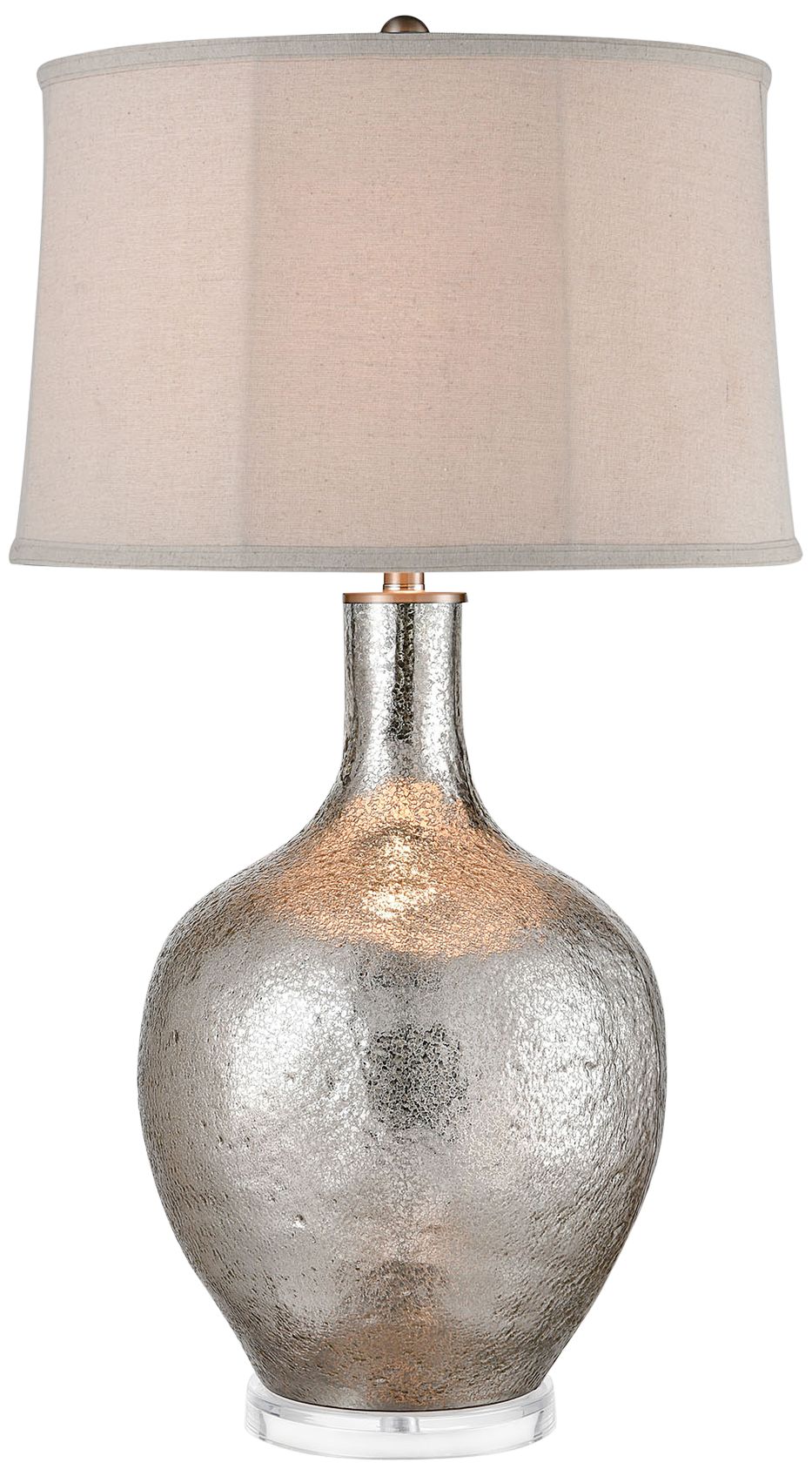 Dimond Balbo Mercury Glass Vase Table Lamp
