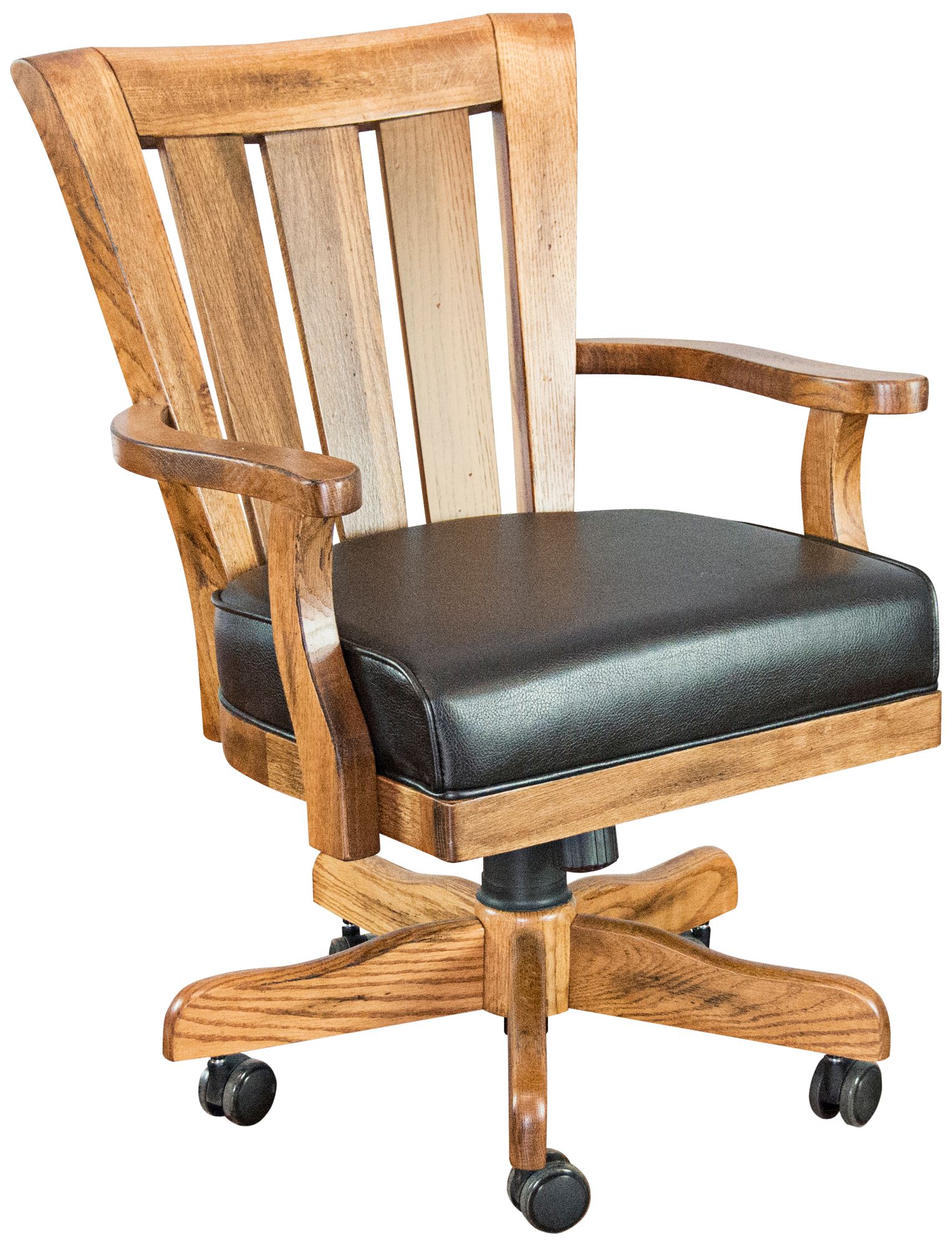 Sedona Rustic Oak Wood Adjustable Game Chair