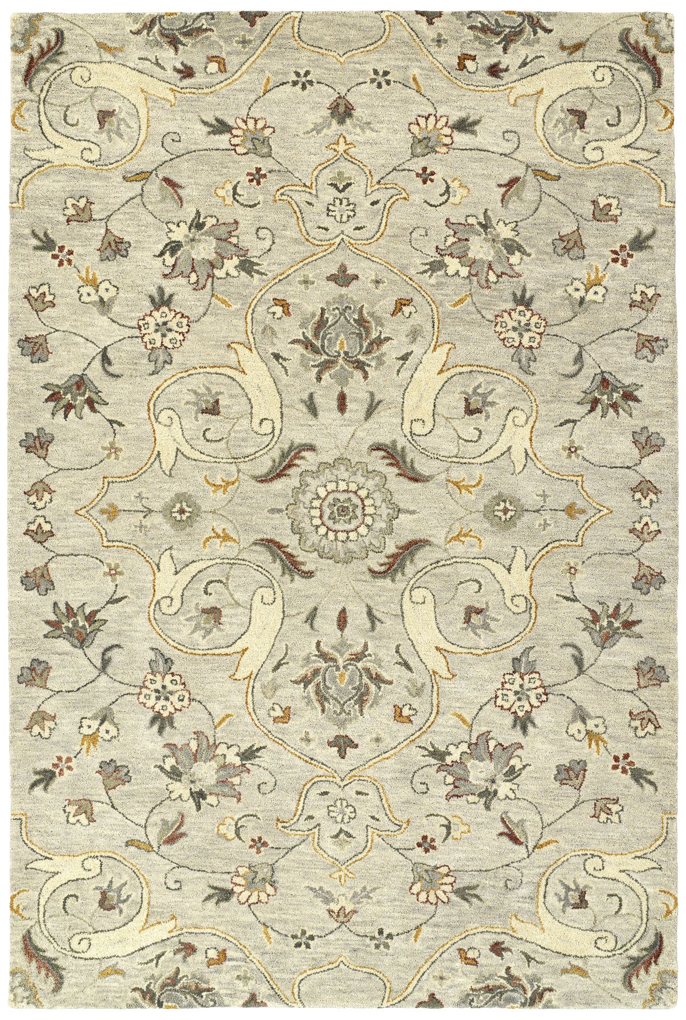 Kaleen Helena 3213-107 Mushroom Wool Area Rug 