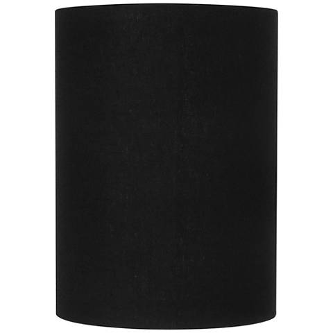 cylinder lamp shade linen spider
