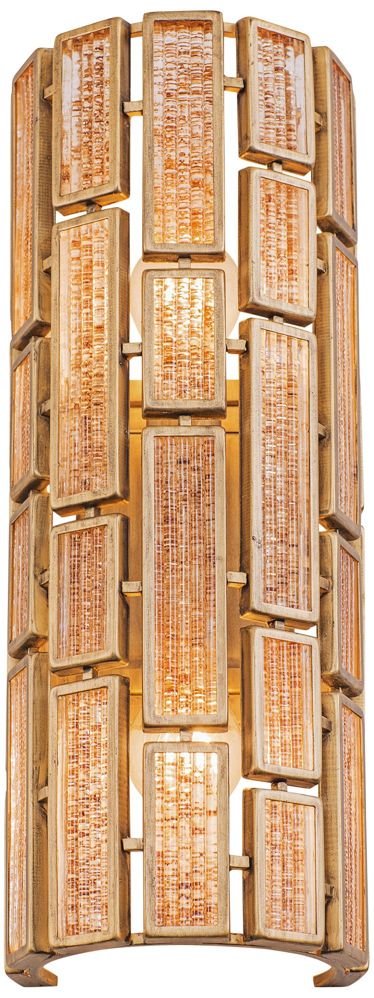 Varaluz Harlowe 18 1/4" High Havana Gold Wall Sconce