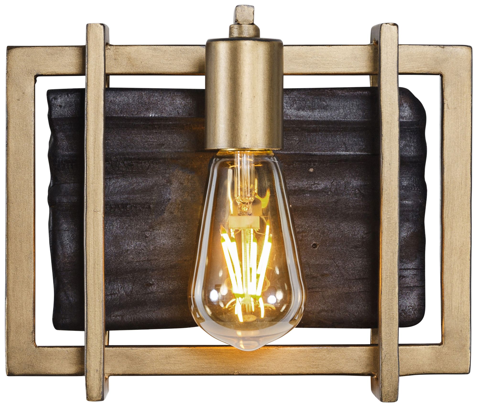 Varaluz Madeira 7 3/4" High Rustic Gold Wall Sconce