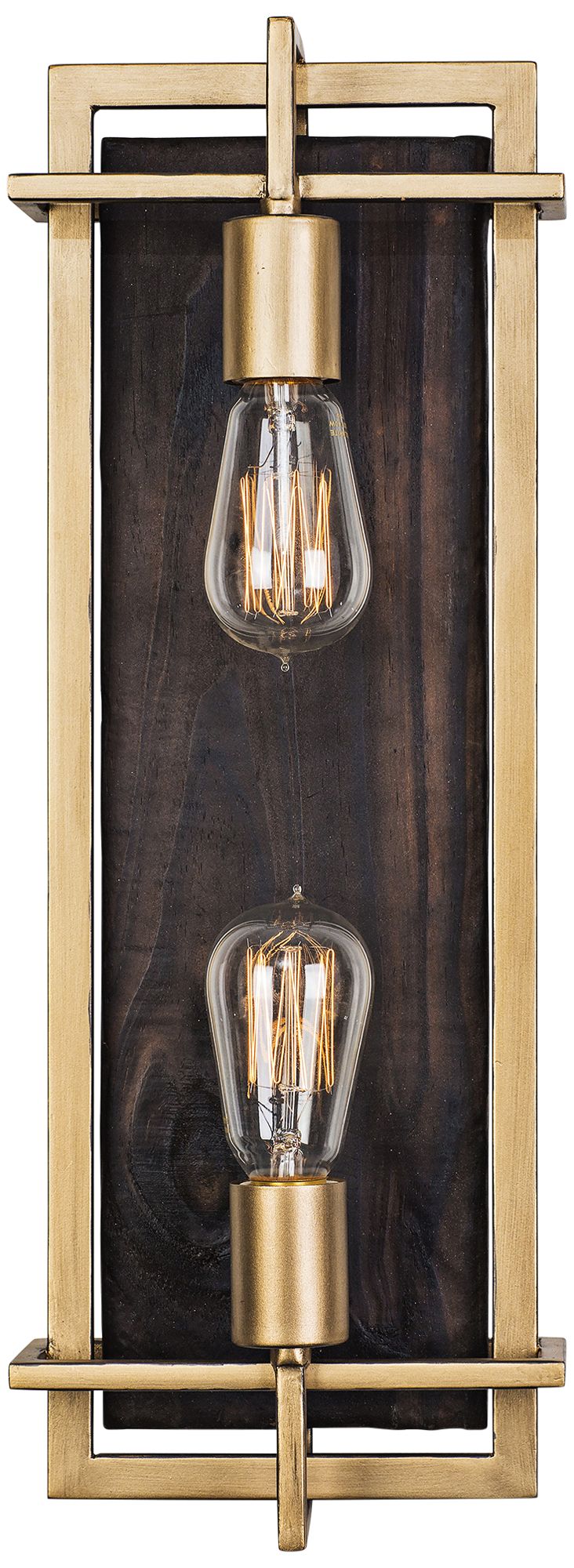 Varaluz Madeira 20" High Rustic Gold 2-Light Wall Sconce