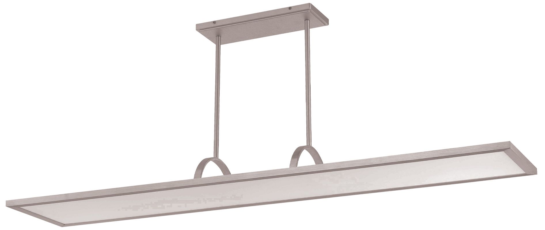 Line 48" Wide Aluminum LED Kitchen Island Light Pendant