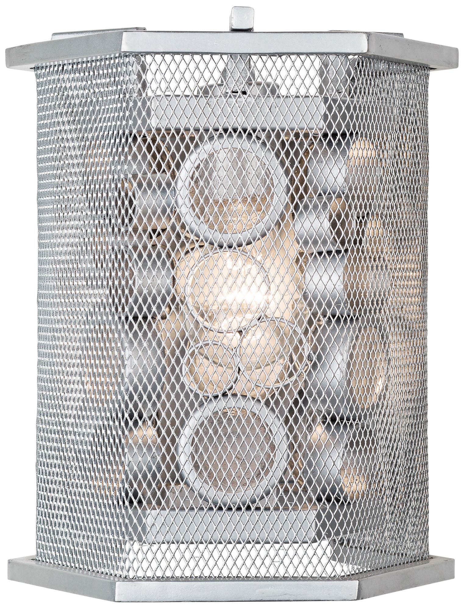 Varaluz Fascination 10 1/2" High Metallic Silver Wall Sconce