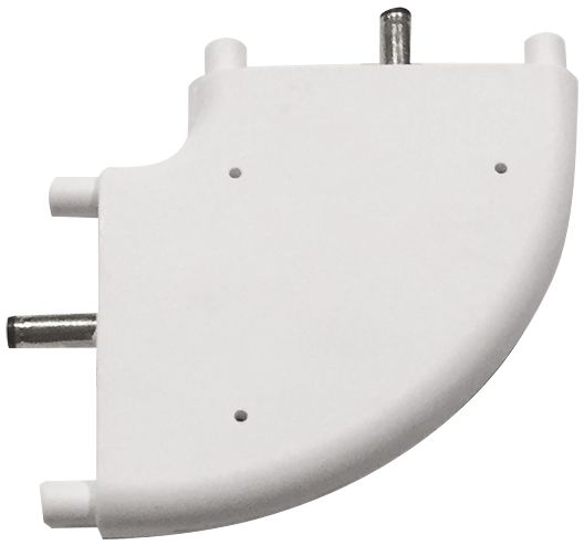 SlimEdge White Edge 90-Degree Connector