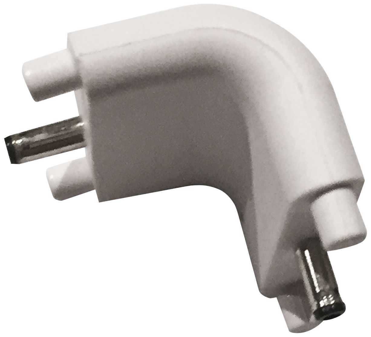 SlimEdge White Edge Bar to Inside Corner Connector