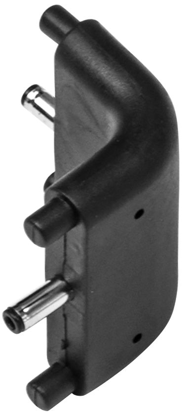 SlimEdge Black Edge Bar to Inside Corner Connector