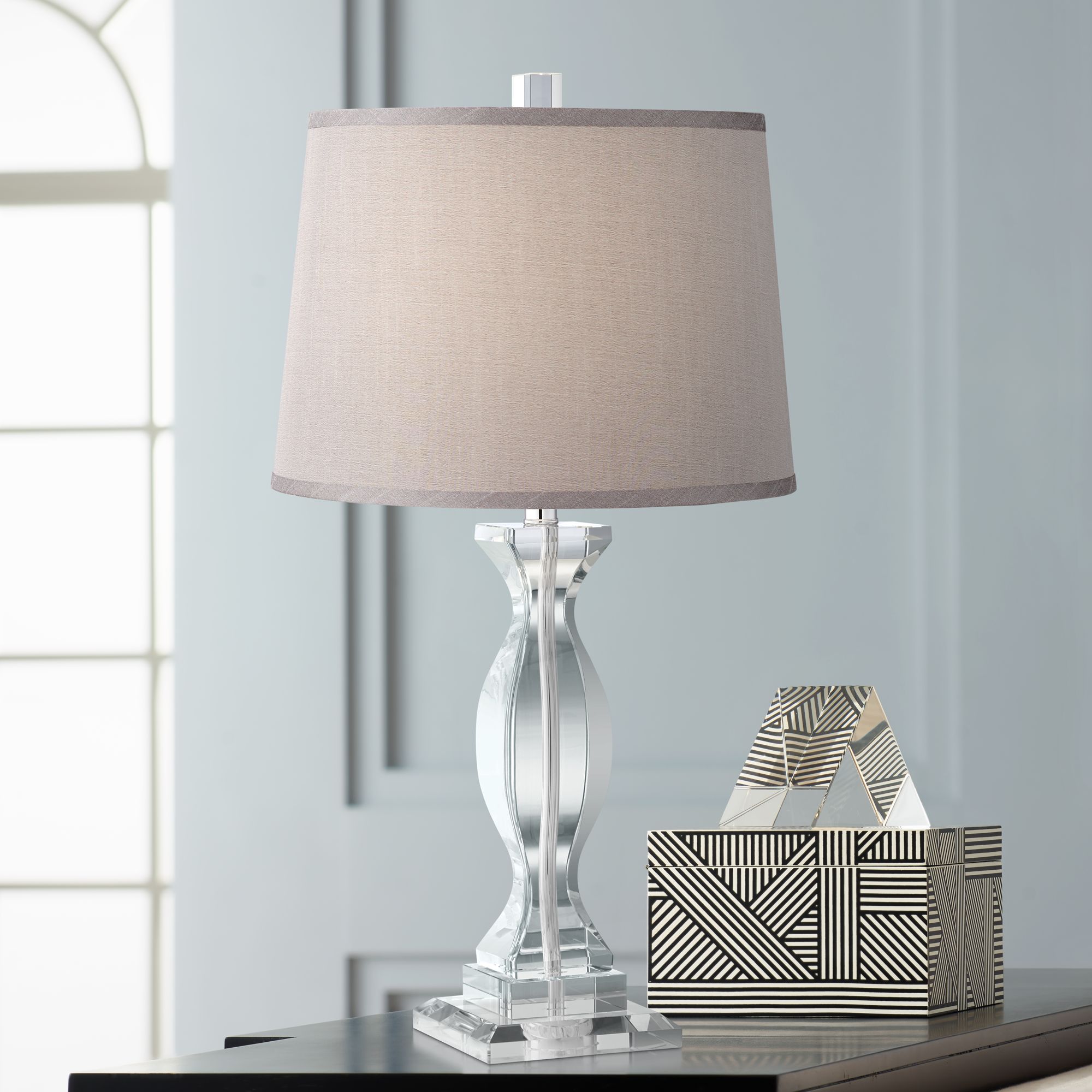 grey bedroom table lamps