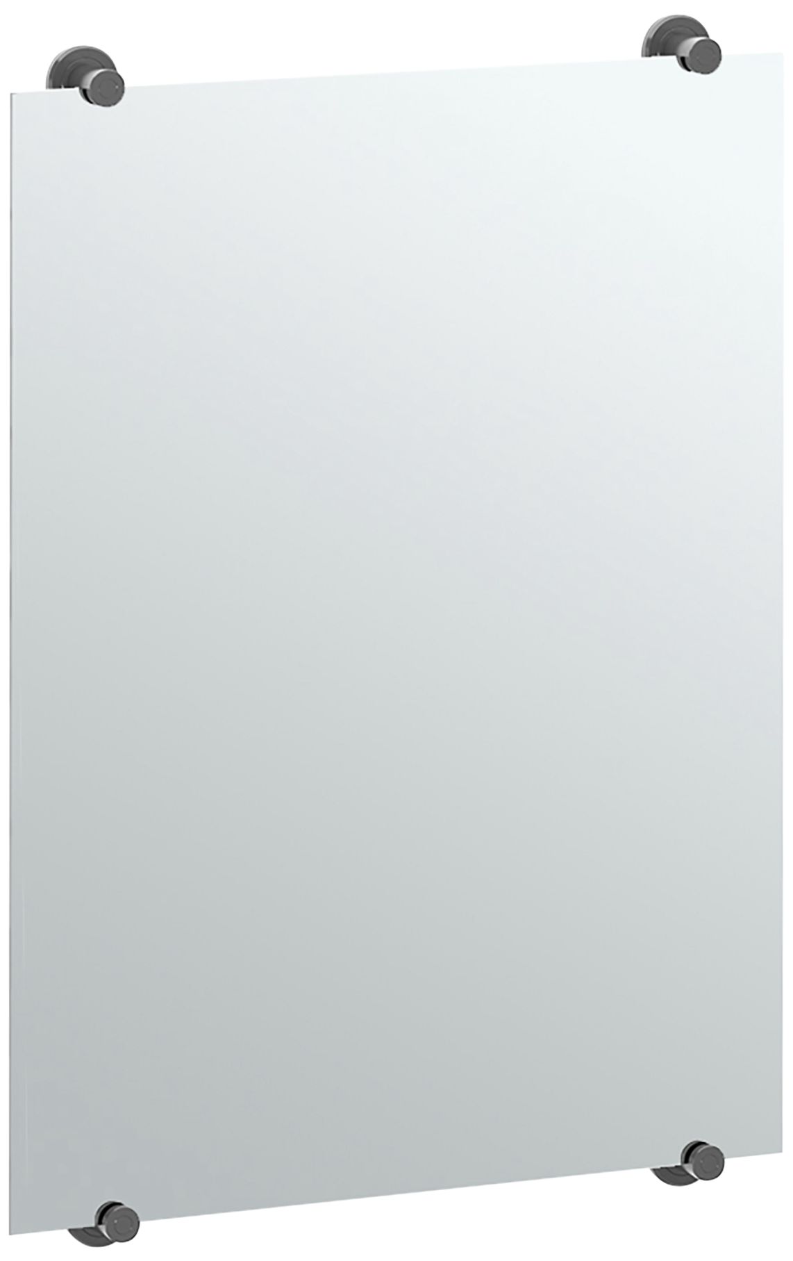 Latitude II Fix Mount Black 22" x 32" Frameless Mirror