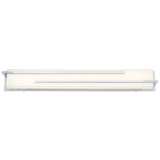 Possini Euro Design Jada 33 3/4&quot; Wide Chrome LED Bath Light