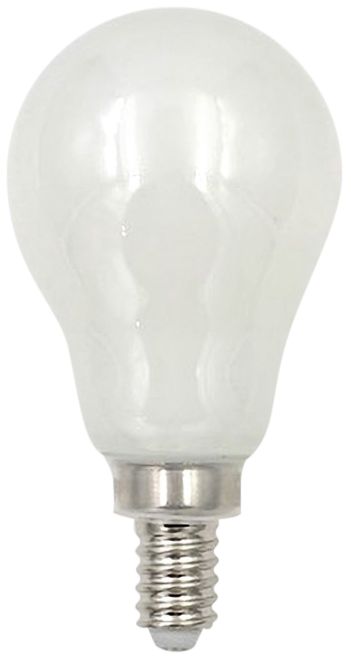 60W Equivalent Milky 4.5W LED Dimmable Candelabra A15