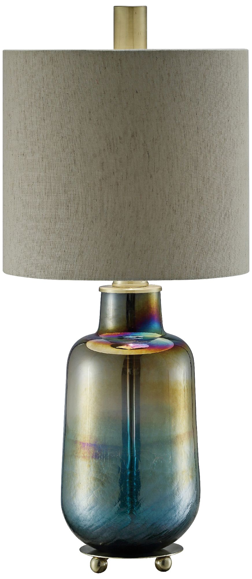 iridescent table lamp