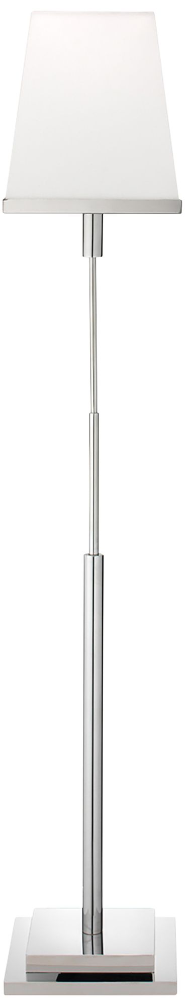 Jamie Young Jud Nickel Metal Floor Lamp